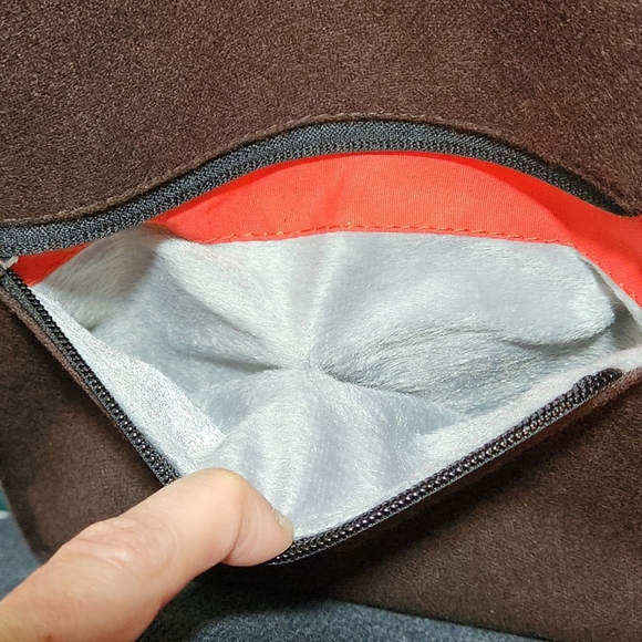 Spec A-Line Sling Bag For IPads Tablets Netbooks Brown & Red Pre-Owned - Picture 13 of 14